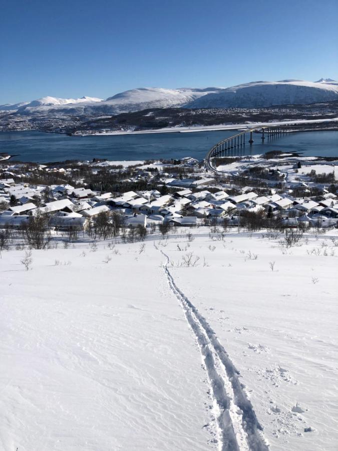 Ferienwohnung Moderne Og Trivelig Leilighet, Med Unik Utsikt Tromsø Exterior foto